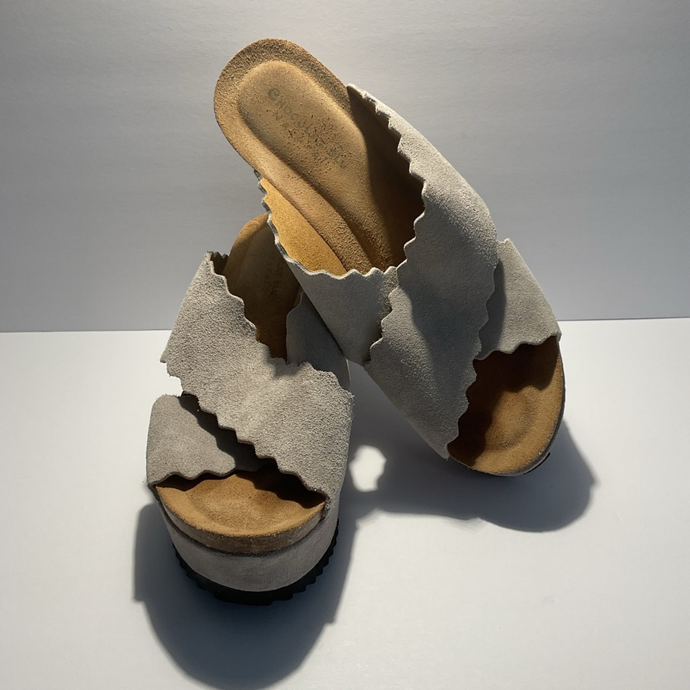 Chocolat Blu Sandals Platform Made in Spain Size EU 41